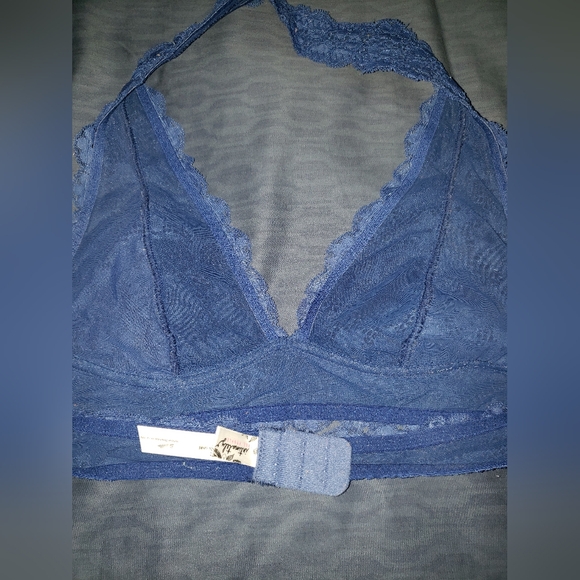 SOLD MERC 5 Free People Galloon Bra halter lace small Preowned - Picture 5 of 11